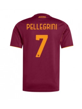 AS Roma Lorenzo Pellegrini #7 Domaci Dres 2025-26 Kratak Rukavima AS Roma Lorenzo Pellegrini #7 Domaci Dres 2025-26 Kratak Rukavima